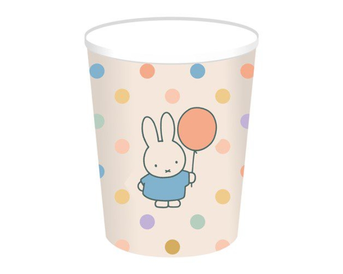 Bekers - Nijntje Pastel - 250ml - 8 stuks afbeelding