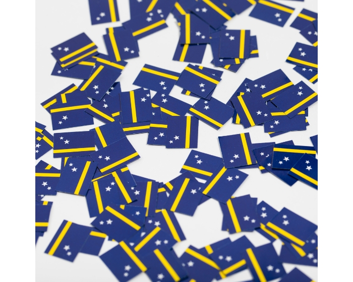 Tafelconfetti Curaçao (150st) afbeelding