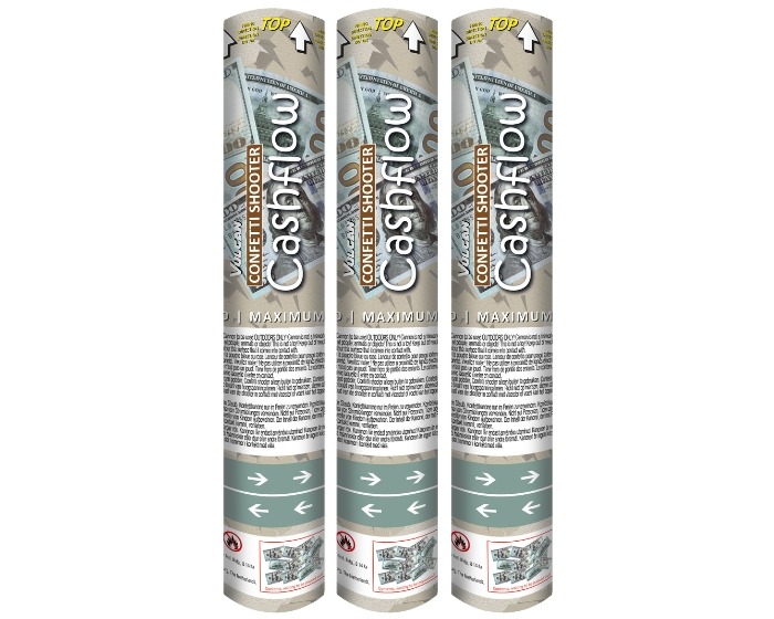Confetti Shooter Cashflow - 3 stuks afbeelding