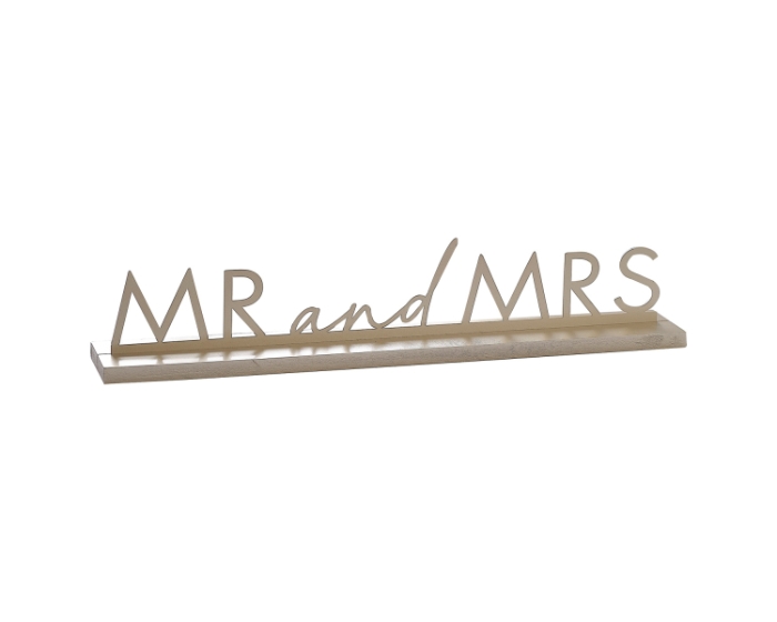 Tafelbord Mr&Mrs Goud Ginger Ray afbeelding