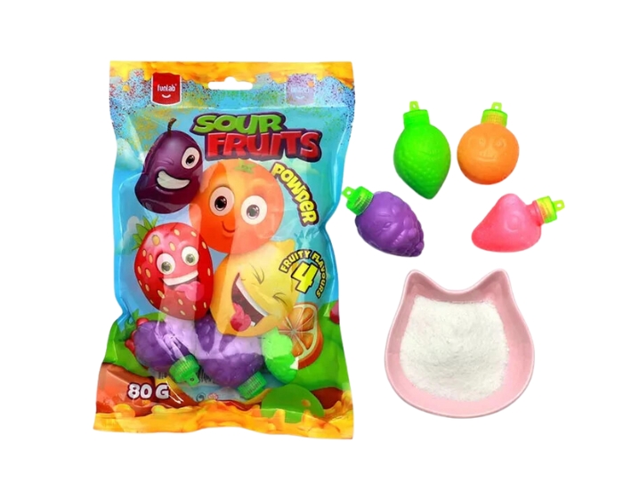 Sour Fruits Powder Funlab 10gr (8st) afbeelding