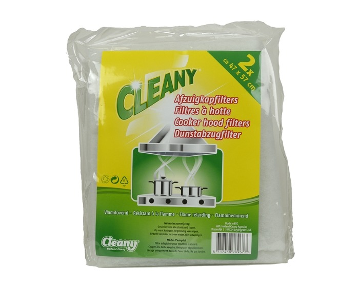 Afzuigkapfilters Cleany - 47x57cm - 2 stuks afbeelding
