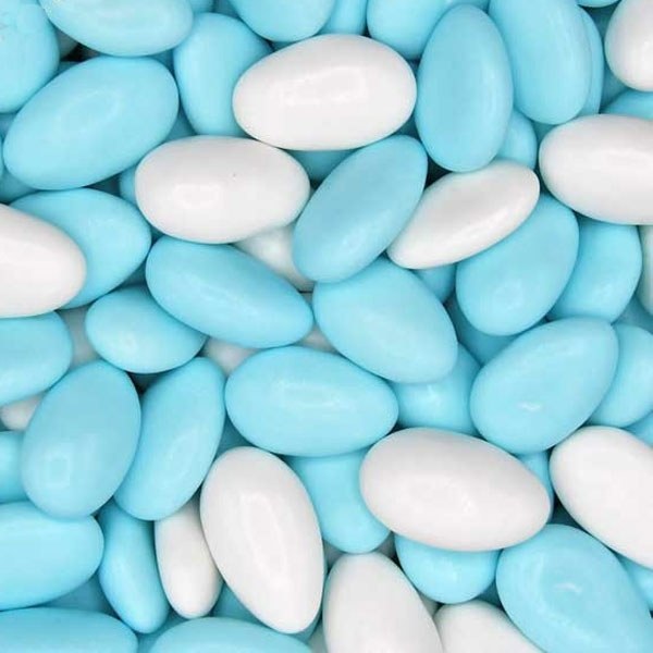 Amandelbonen Blauw/Wit (900gr) afbeelding