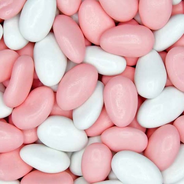 Amandelbonen Roze/Wit (900gr) afbeelding