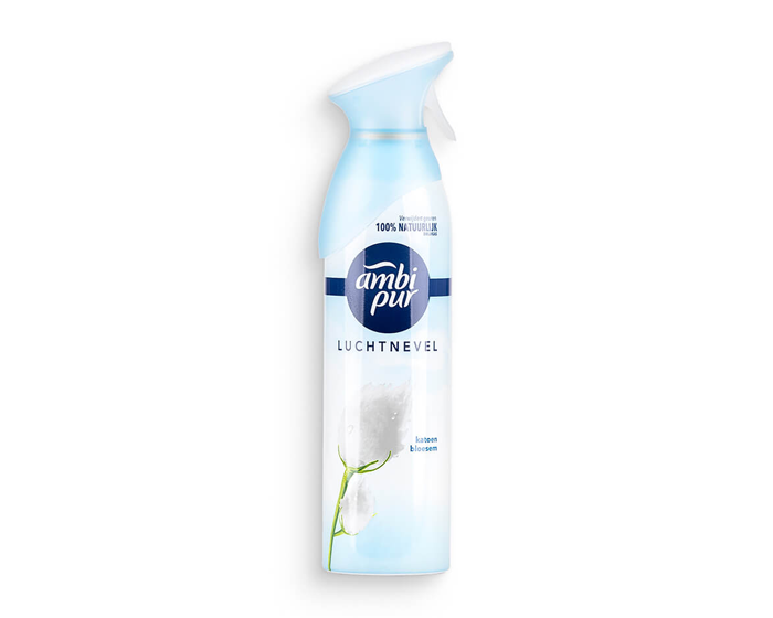 Ambi Pur Luchtverfrisser Spray Katoen Bloesem (300ml) afbeelding