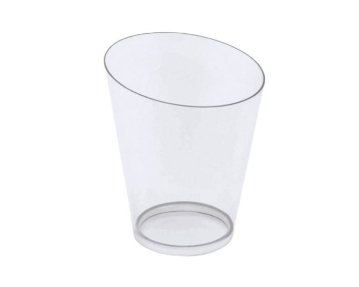 Amuse Beker Kegelvormig Transparant - 100cc - 10 stuks afbeelding