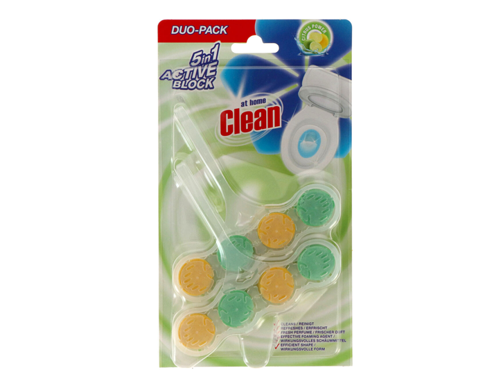 At Home Toiletblok 5in1 Citrus (2x45g) afbeelding