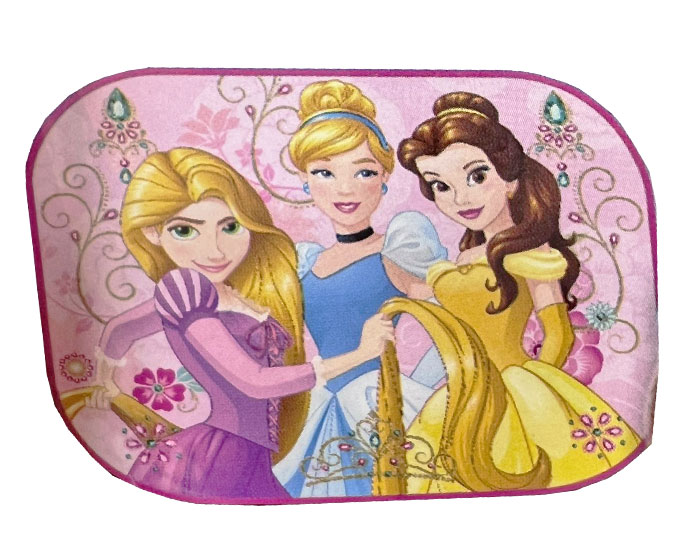 Auto Zonnescherm Disney Princess 44x38cm (2st) afbeelding