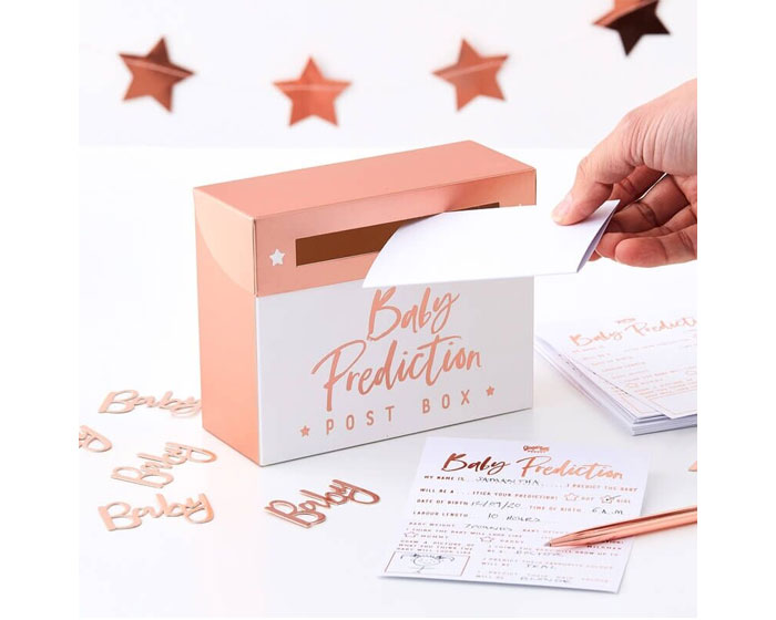 * Baby Prediction Box Ginger Ray afbeelding