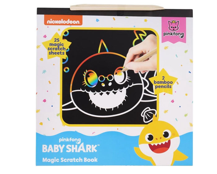 Magisch Krasboek Baby Shark afbeelding