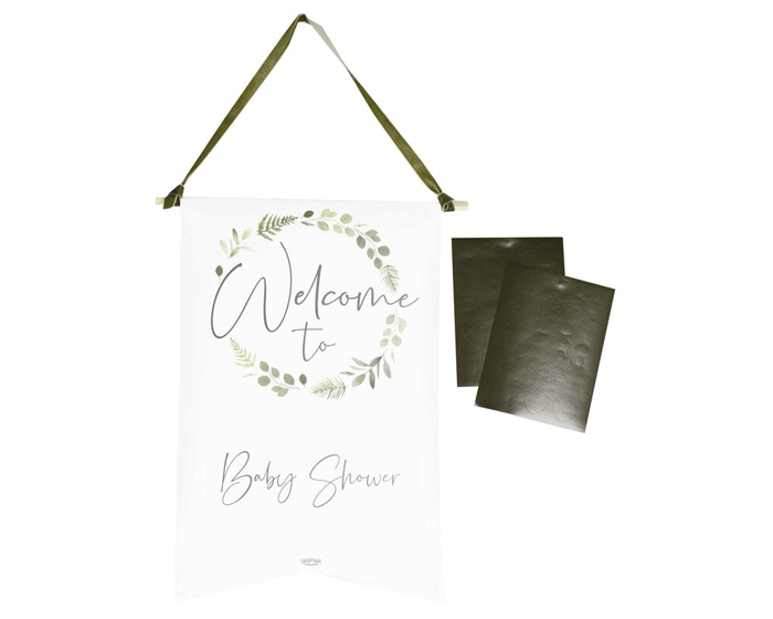 Welkom Banner Botanical Baby Ginger Ray afbeelding