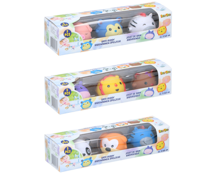 Badvriendjes Dieren (3st) afbeelding
