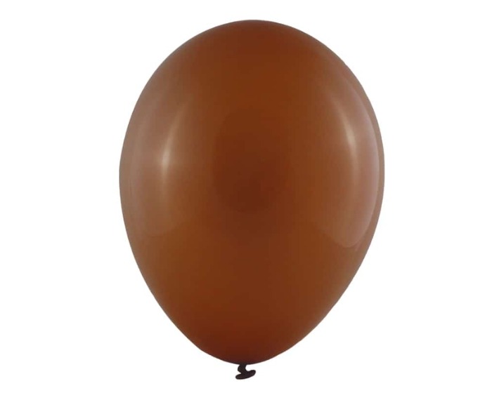 Ballonnen Bruin - 32cm - 10 stuks afbeelding