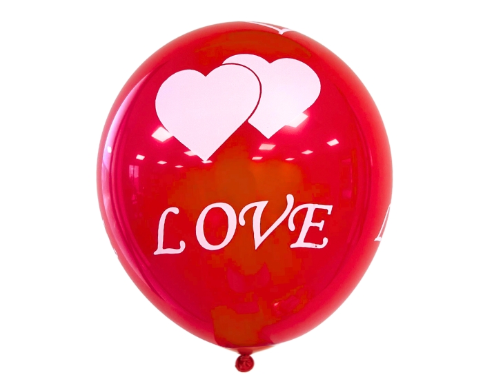 Ballonnen Love Rood (10st) afbeelding