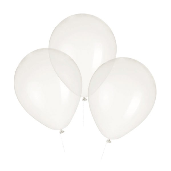Ballonnen Transparant (10st) afbeelding
