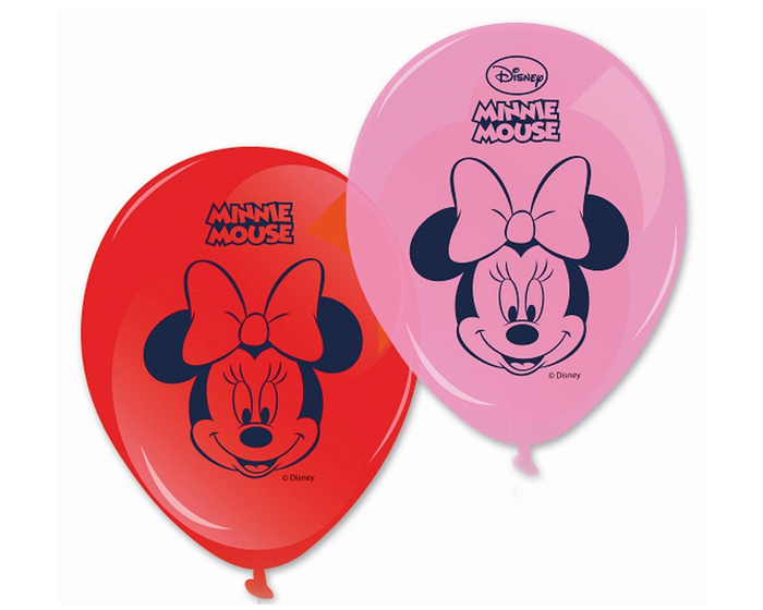 Ballonnen Minnie Mouse (8st) afbeelding