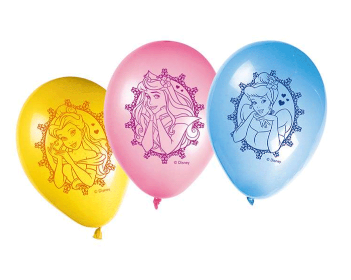 Ballonnen Princess - 8 stuks afbeelding