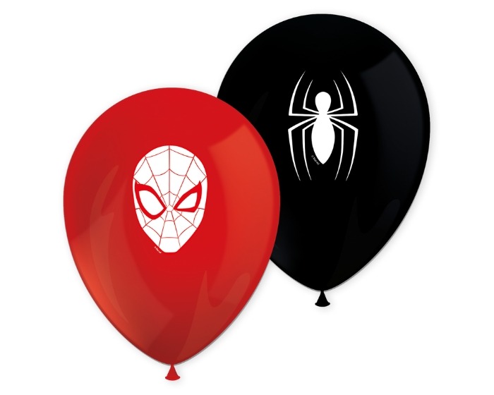 Ballonnen Spider-Man - 8 stuks afbeelding