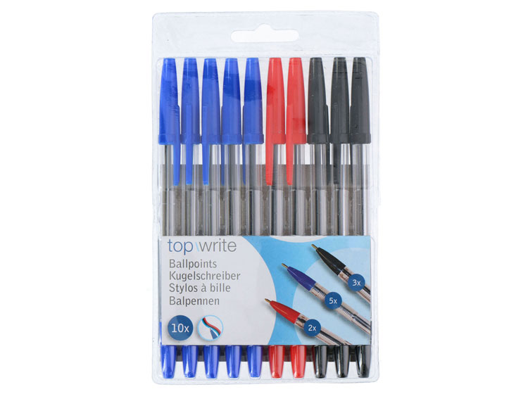 Balpennen Topwrite (10st) afbeelding