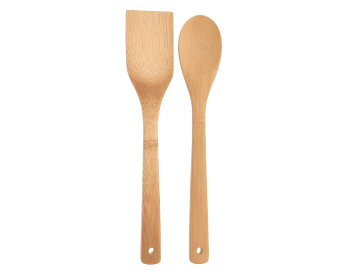 Bamboe Pollepels (2st) afbeelding