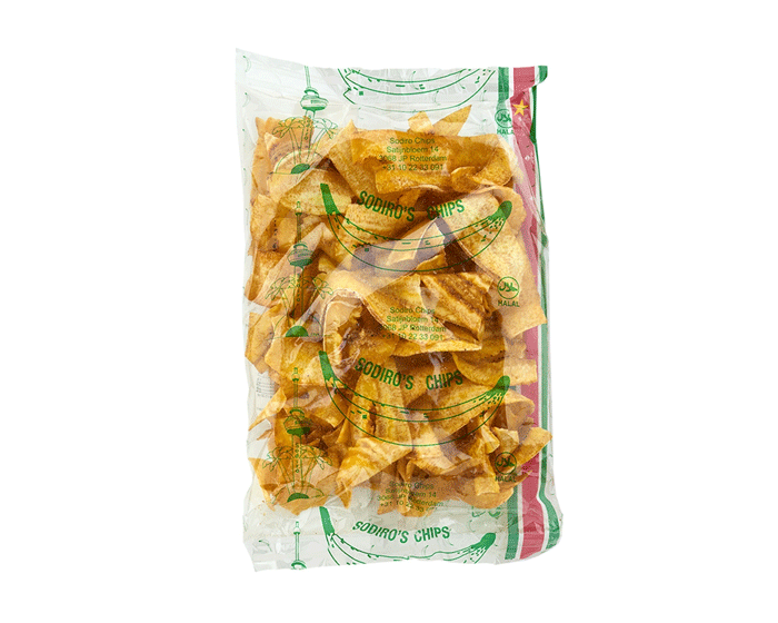 Bananenchips Lang 150gr afbeelding