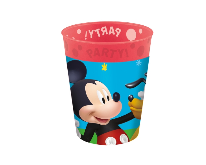 Herbruikbare Bekers - Mickey Mouse - 250ml - 4stuks afbeelding