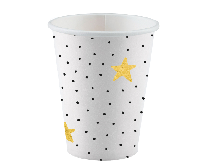 Papieren Bekers - Hello Baby - 8 stuks afbeelding