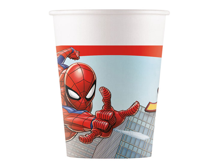 Bekers - Spider-Man Crime Fighter - 8stuks afbeelding