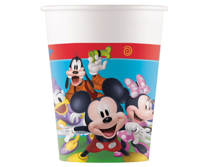 Bekers Mickey Mouse - 200ml - 8 stuks afbeelding