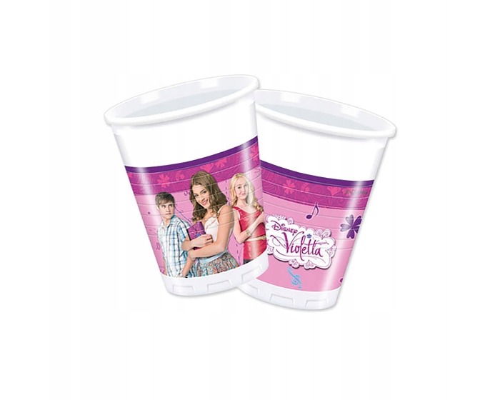 Bekers Violetta - 8 stuks afbeelding