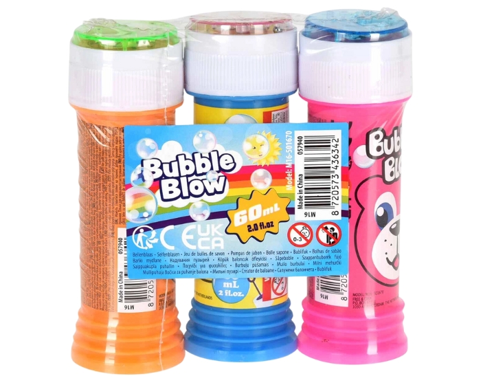 Bellenblaas Bubble Blow 60ml - 3 stuks afbeelding