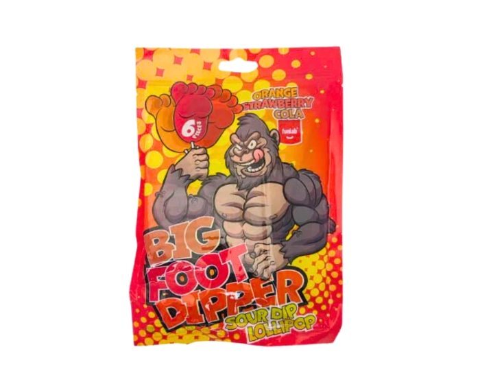 Big Foot Dipper Lolly Funlab (6st) afbeelding