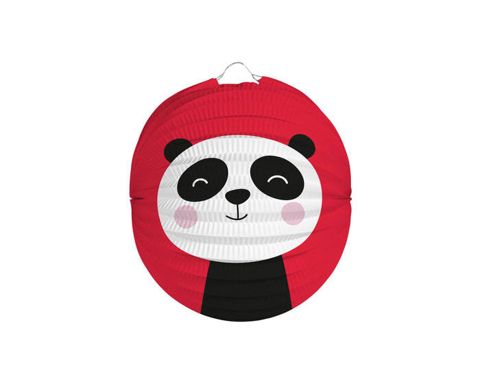 Bol Lampion Panda 22cm afbeelding