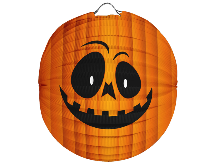 Bol Lampion Pompoen 22cm afbeelding