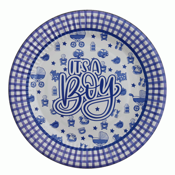 Bordjes - It's A Boy - Blauw - 10 stuks afbeelding