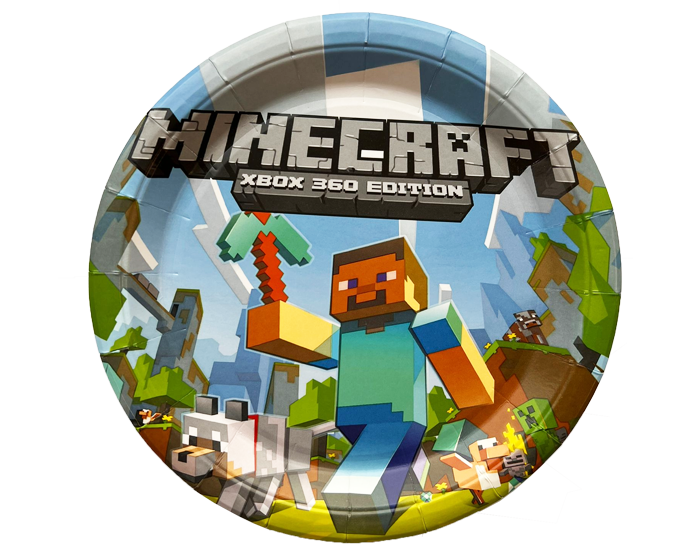 Bordjes Minecraft - 8 stuks afbeelding