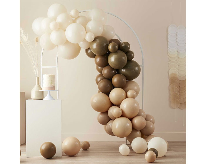 Nude&Bruin Ballonnenboog Set Ginger Ray afbeelding