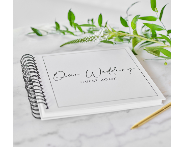 Gastenboek Our Wedding Zwart&Wit Ginger Ray afbeelding