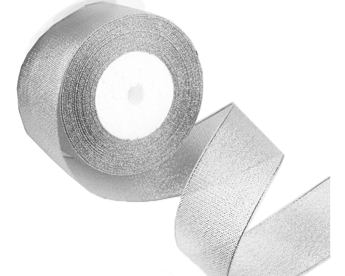 Cadeaulint 4cm Zilver afbeelding