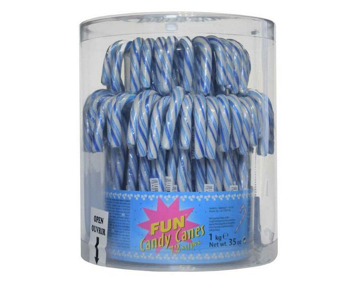 Candy Canes Blauw/Wit (1kg) afbeelding