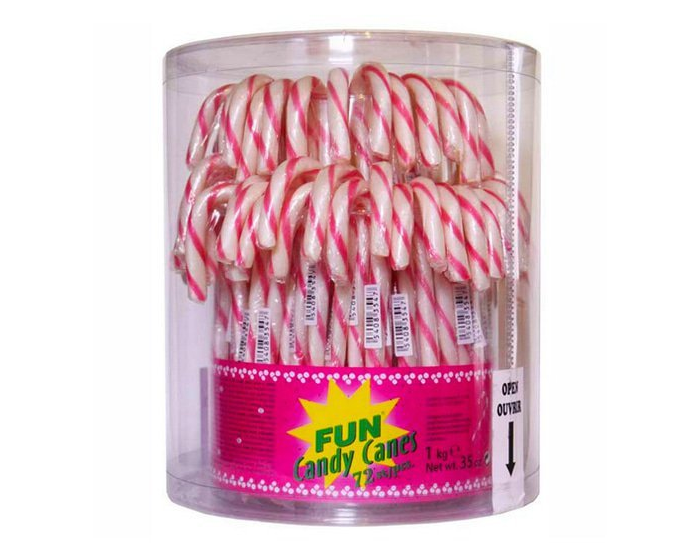 Candy Canes Roze/Wit (1kg) afbeelding