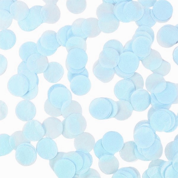 Zijdevloei Confetti Blauw (10gr) afbeelding