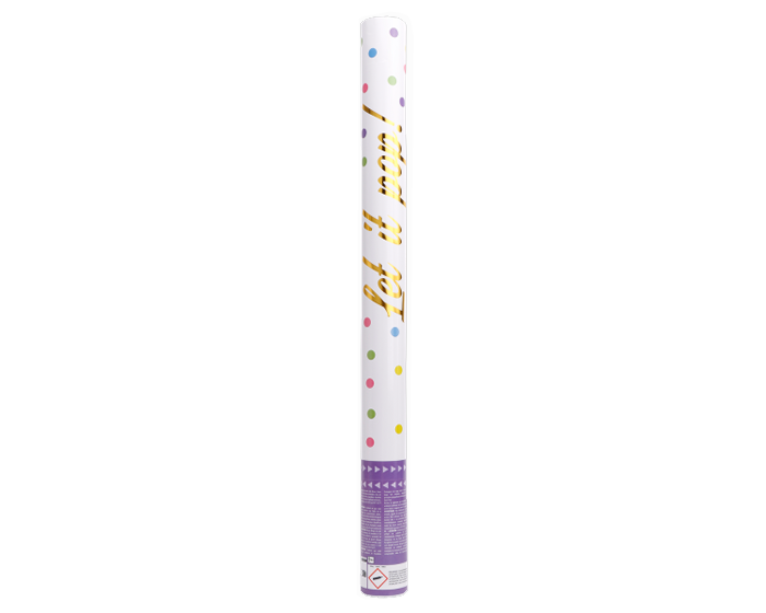 Confetti Kanon Regenboog (60cm) afbeelding