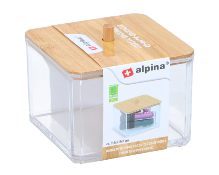 Alpina Cosmetica Opbergdoos Vierkant afbeelding