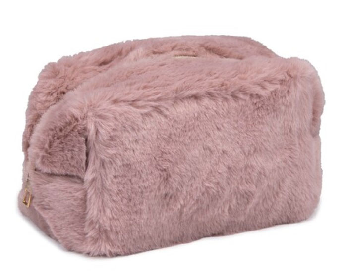 Make-up Tas Fluffy Roze afbeelding
