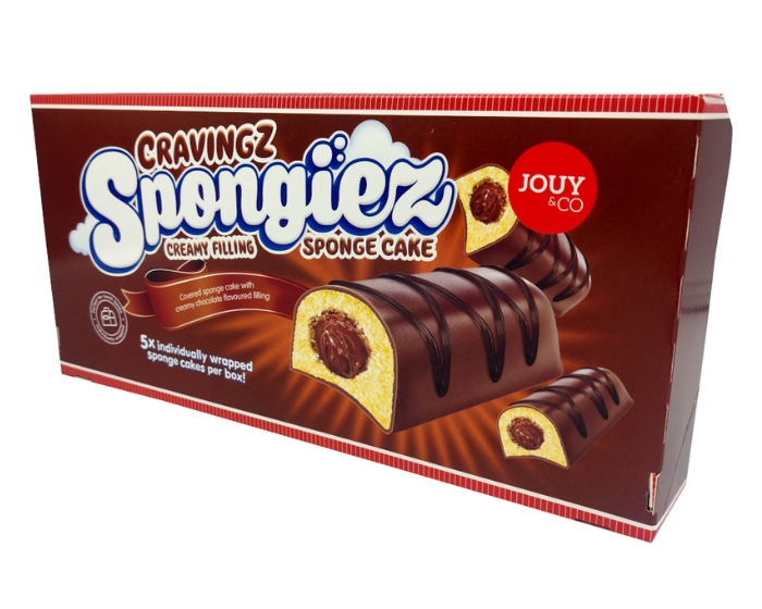 Cravingz Spongiez Cake Chocola 40gr (5st) afbeelding