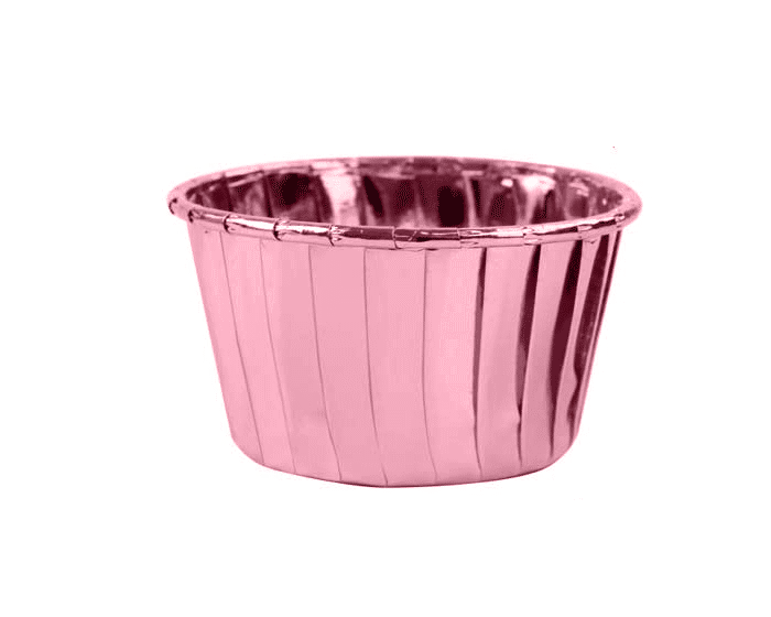 Cupcake Wrapper Luxe Roségoud (20st) afbeelding
