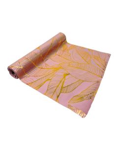 Deco Stof Velvet - Wit & Goud 