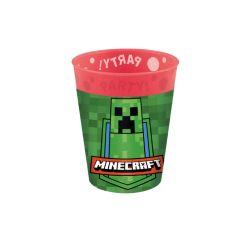 Herbruikbare Minecraft Bekers Set van 4 250ml