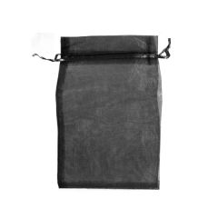 Organzazak L 13x19cm Zwart